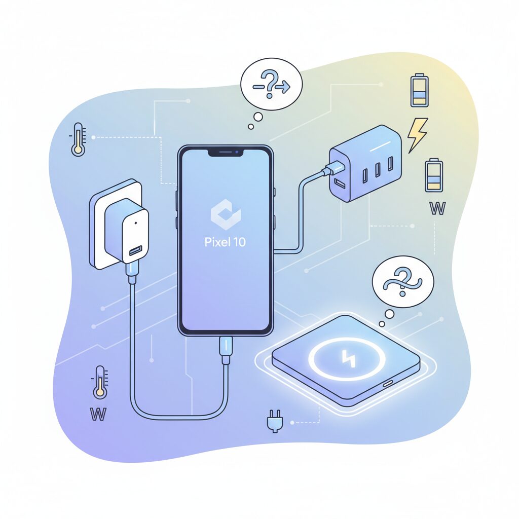 Pixel 10シリーズのバッテリー設計と使いやすさの変化 のイメージ