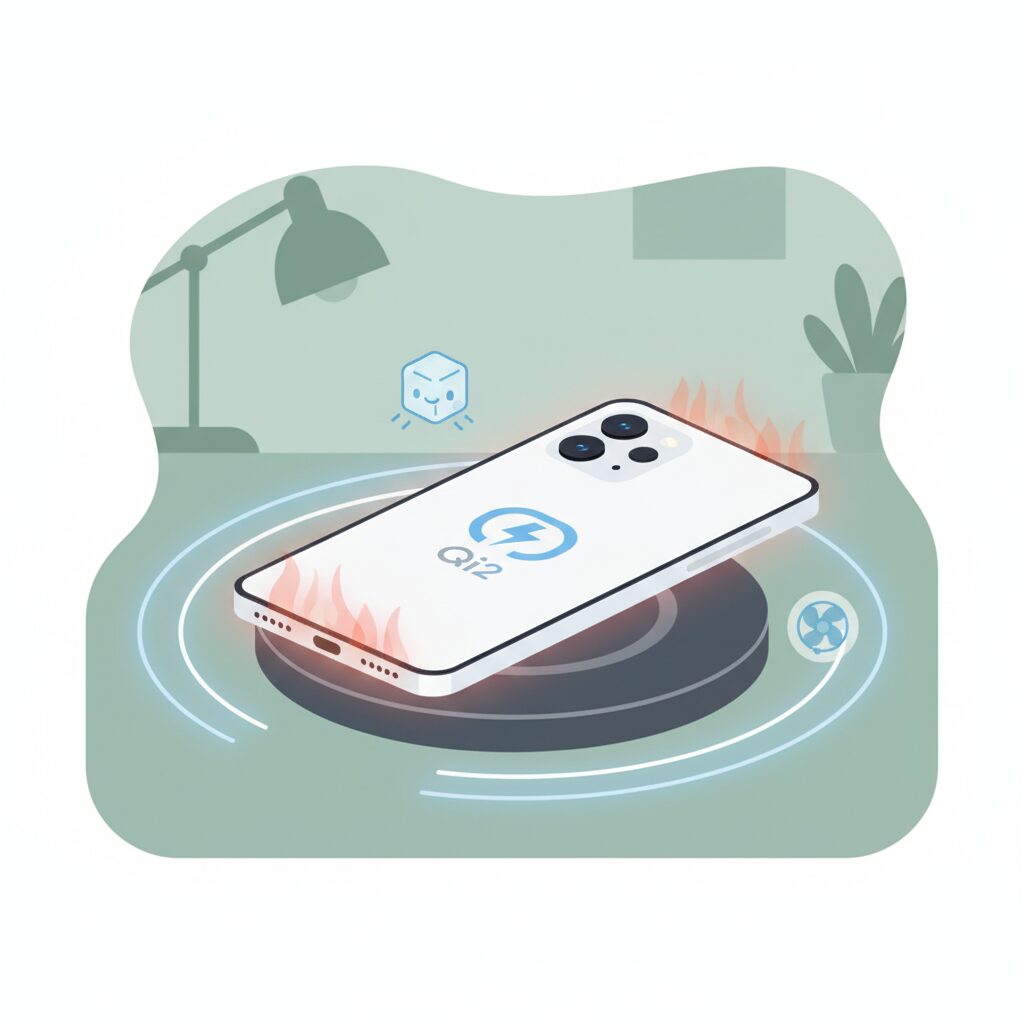 新しいQi2規格とPixelsnapの特徴 のイメージ