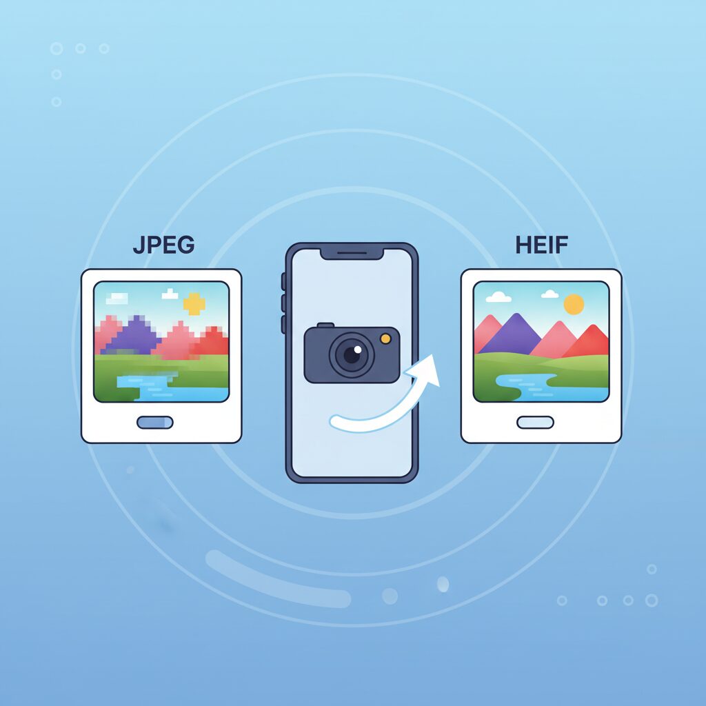 HEIFとは何か？JPEGとの違いをやさしく解説 のイメージ