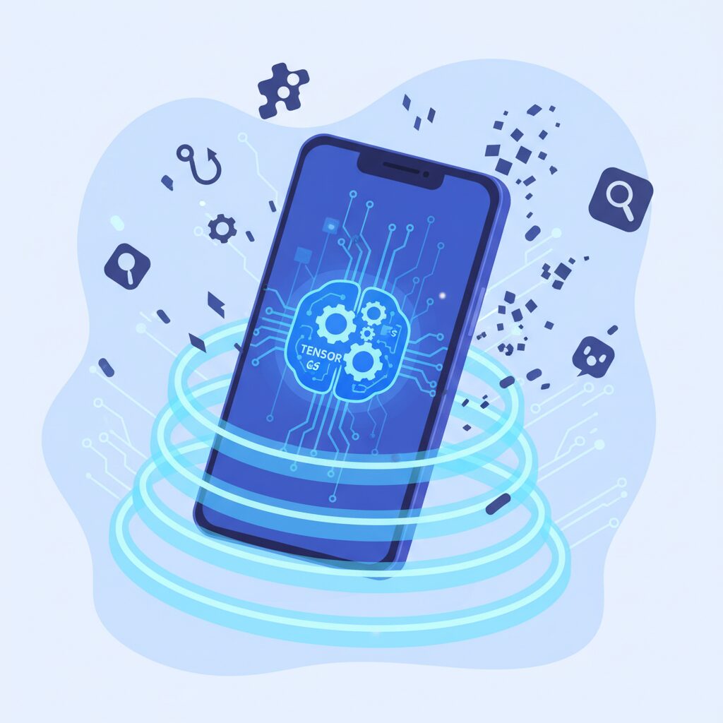 頭脳となるTensor G5は何がすごいのか のイメージ